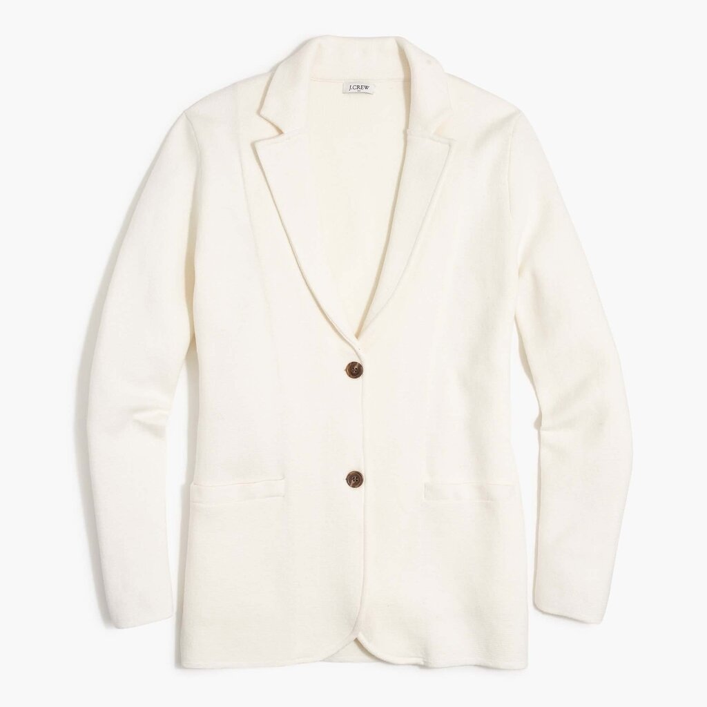 J Crew NWT Relaxed Cotton Cardigan - Size Medium (Retails $118)