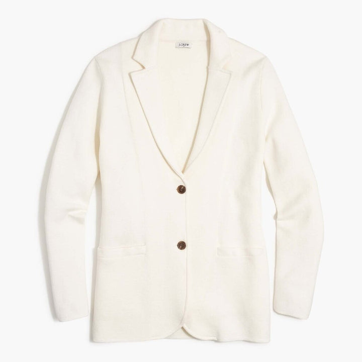 J Crew NWT Relaxed Cotton Cardigan - Size Medium (Retails $118)