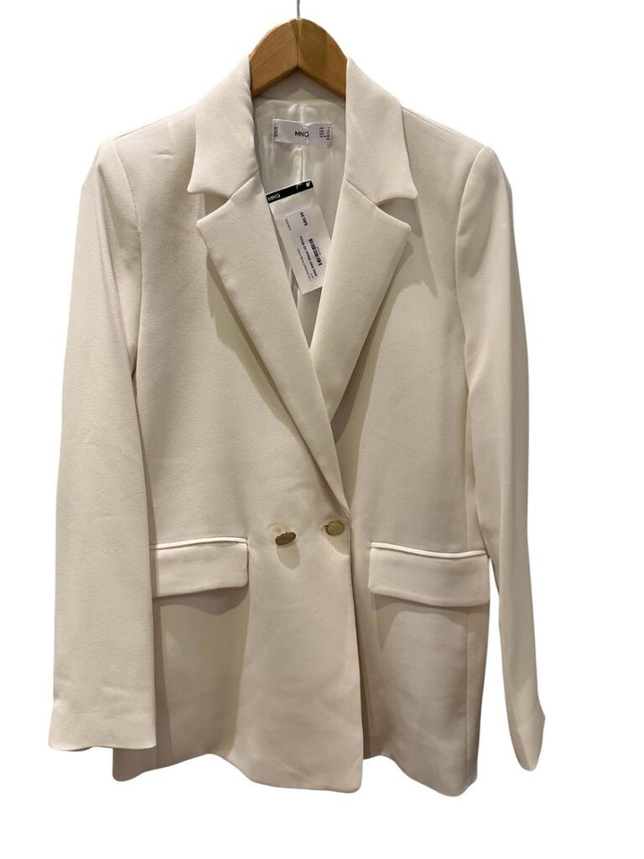 Mango NWT Blazer in White-Size XS