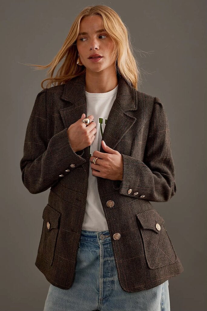 Avec Les Files NWT Equestrian Blazer-Size Small