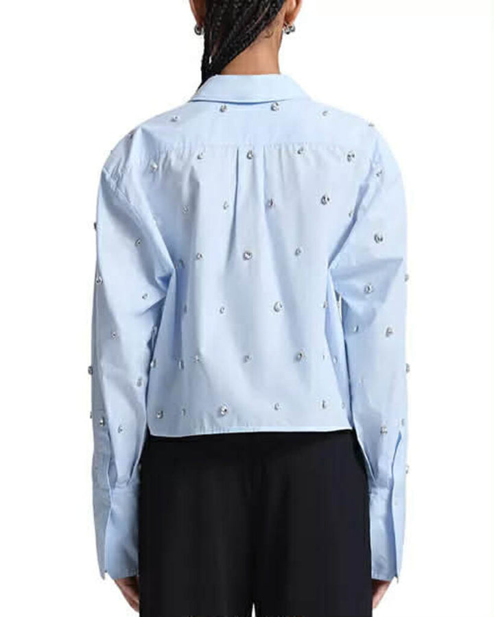 A.L.C Mackie Embellished Button Down Shirt - Size 4