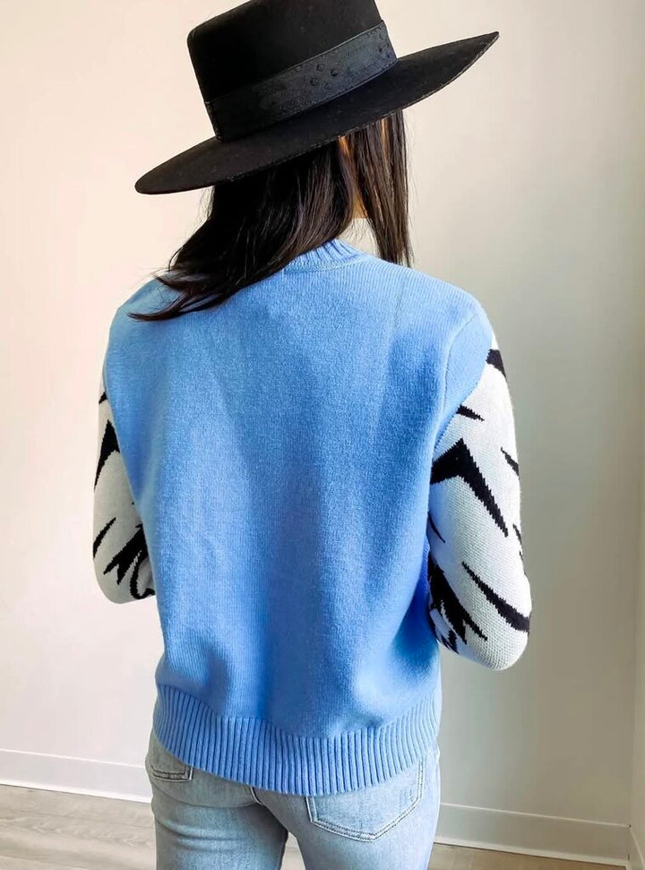 Minkpink Wolf Pack Knit Sweater - Size Large