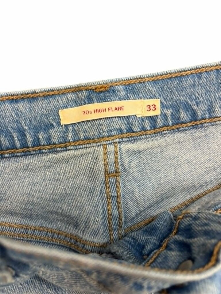 Levis 70s High Flare Jeans- Size 33