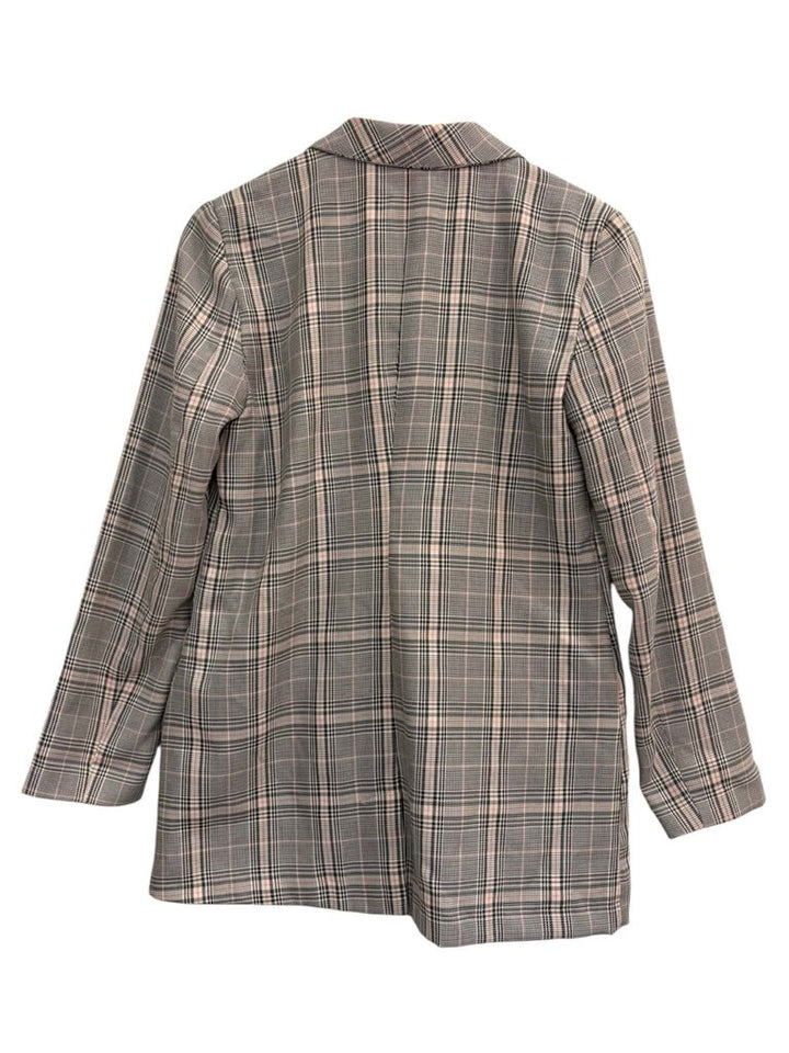 BB Dakota x Steve Madden Plaid Behavior Blazer - Size Small