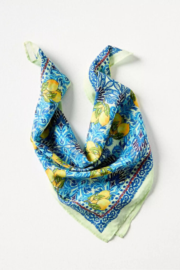 Vismaya Lemon Icon Scarf