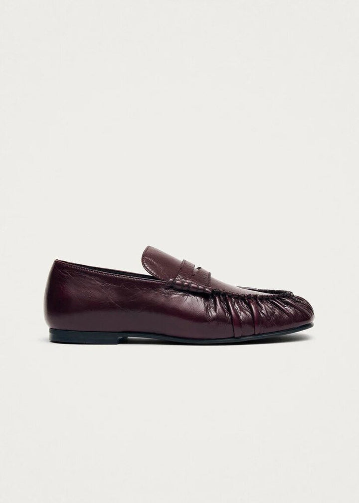 Alohas Aven Rift Burgundy Leather Loafers - Size 40 (Retails for $195)