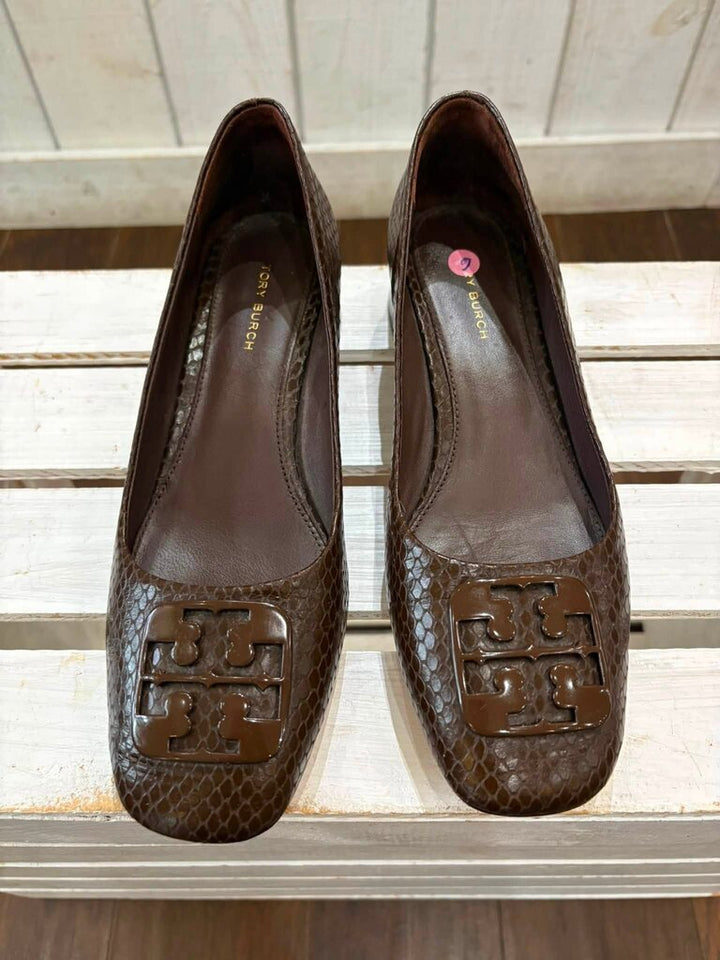 Tory Burch Georgia Block Heels - Size 6