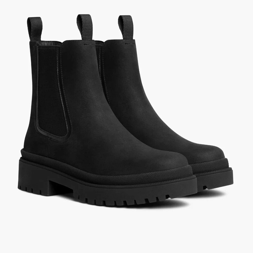 Thursday Everyday NIB Legend Platform Boots in Matte Black - Size 7 (Retails for $168)