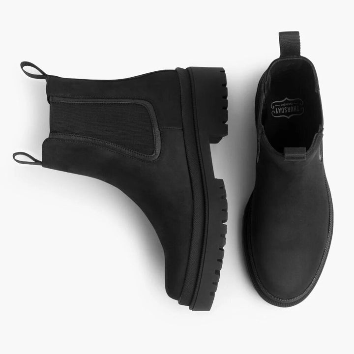 Thursday Everyday NIB Legend Platform Boots in Matte Black - Size 7 (Retails for $168)