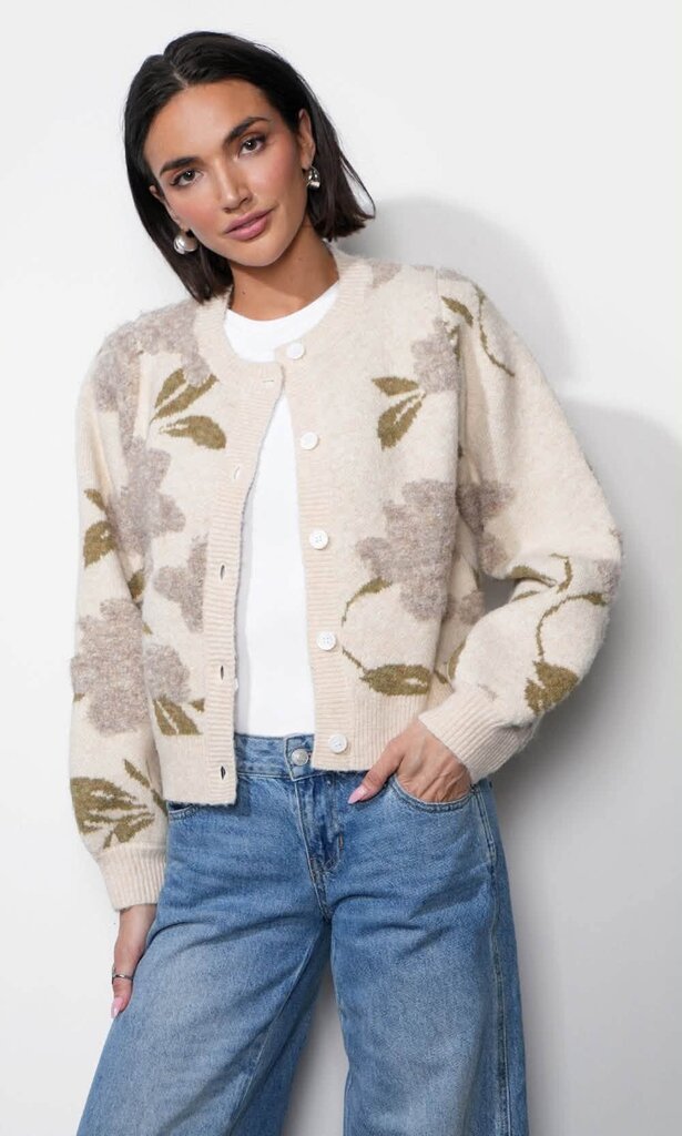 Greylin NWT Skylar Cozy Floral Cardigan - Size XL (Retails for $178)