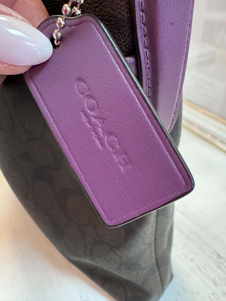 Coach Signature File Crossbody Bag