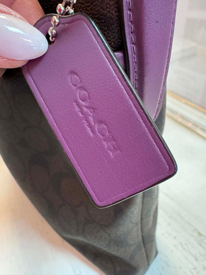 Coach Signature File Crossbody Bag