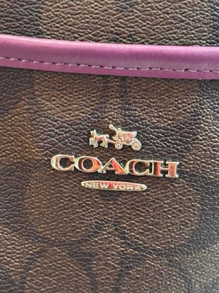 Coach Signature File Crossbody Bag