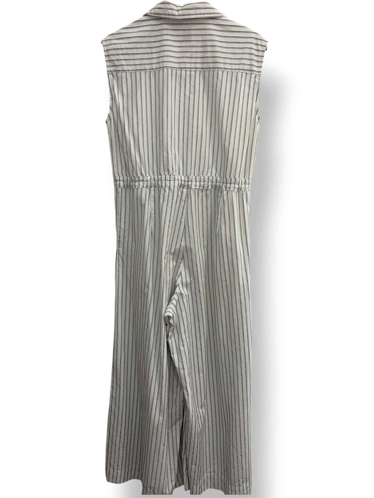 Miou Muse Striped Jumpsuit - Size Small