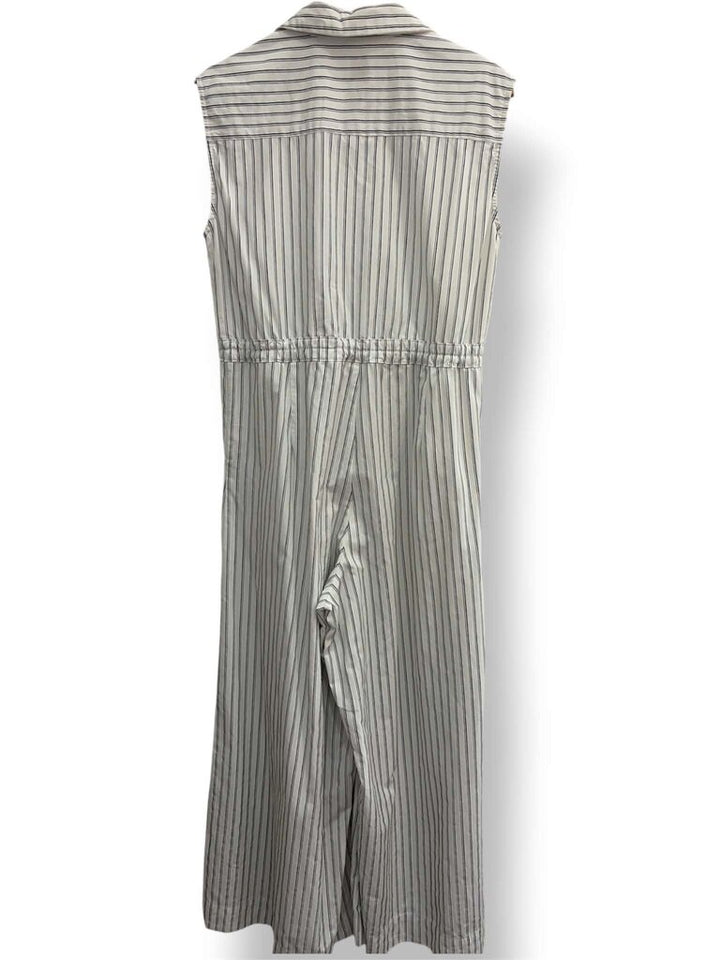 Miou Muse Striped Jumpsuit - Size Small