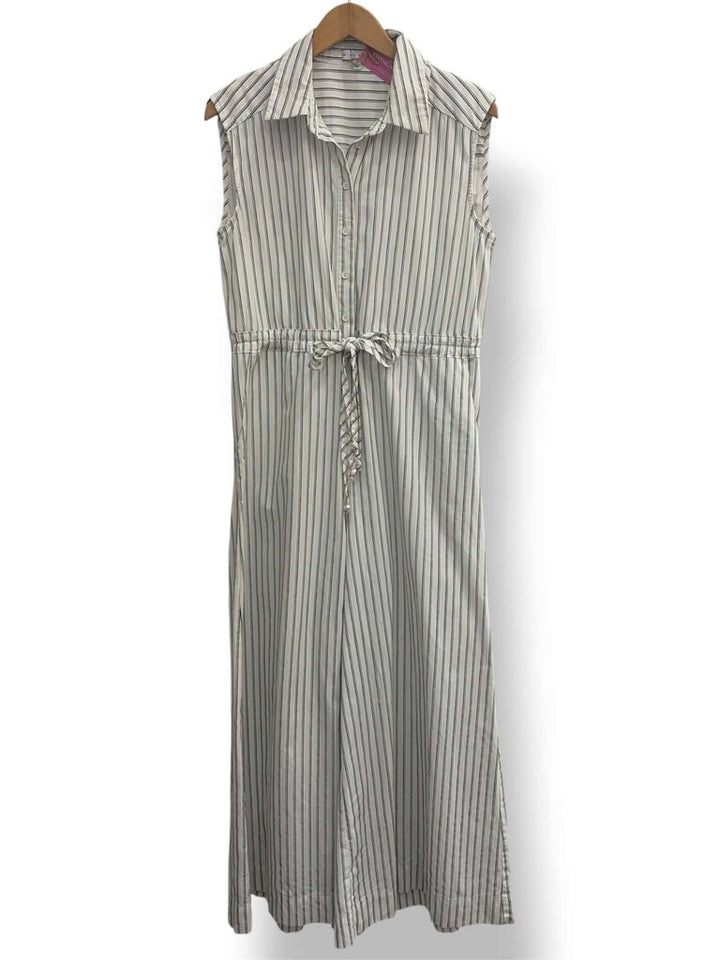 Miou Muse Striped Jumpsuit - Size Small
