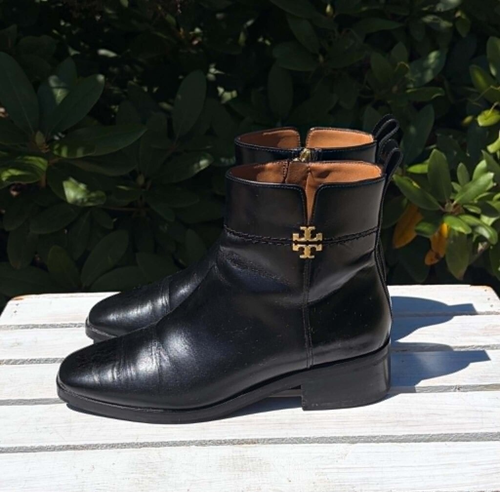 Tory Burch Leather Boots - Size 6.5