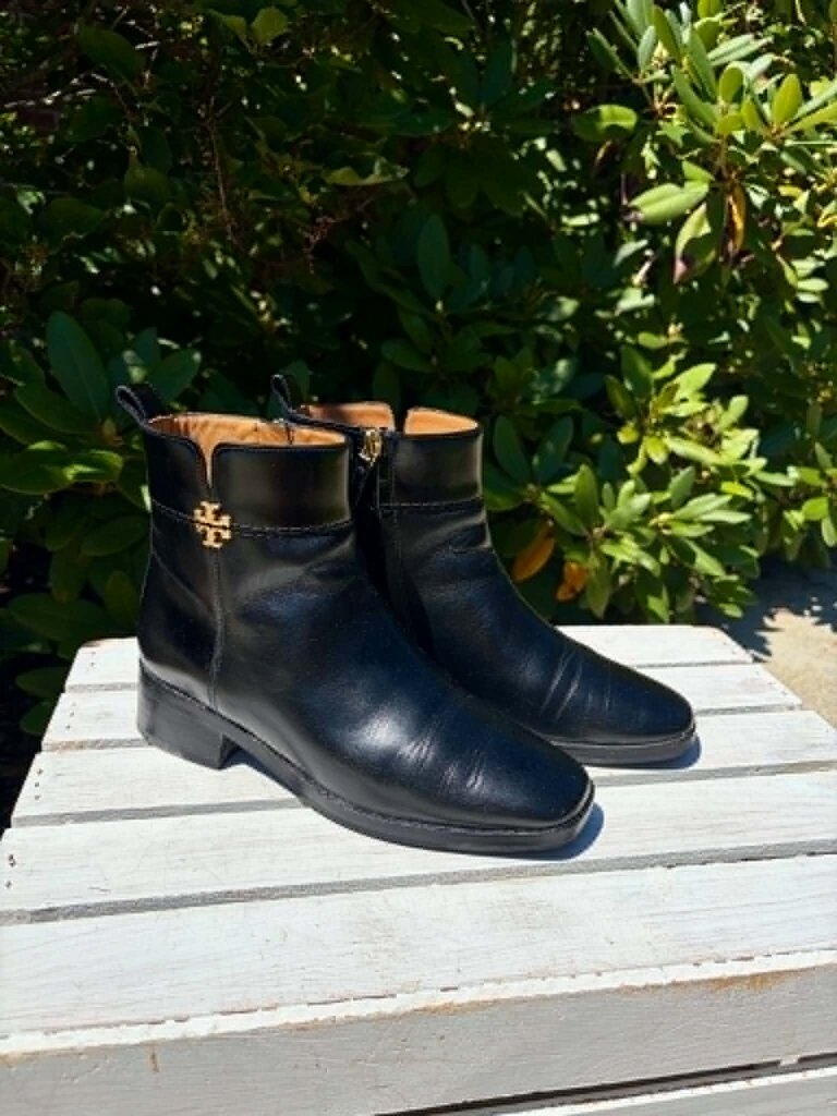 Tory Burch Leather Boots - Size 6.5