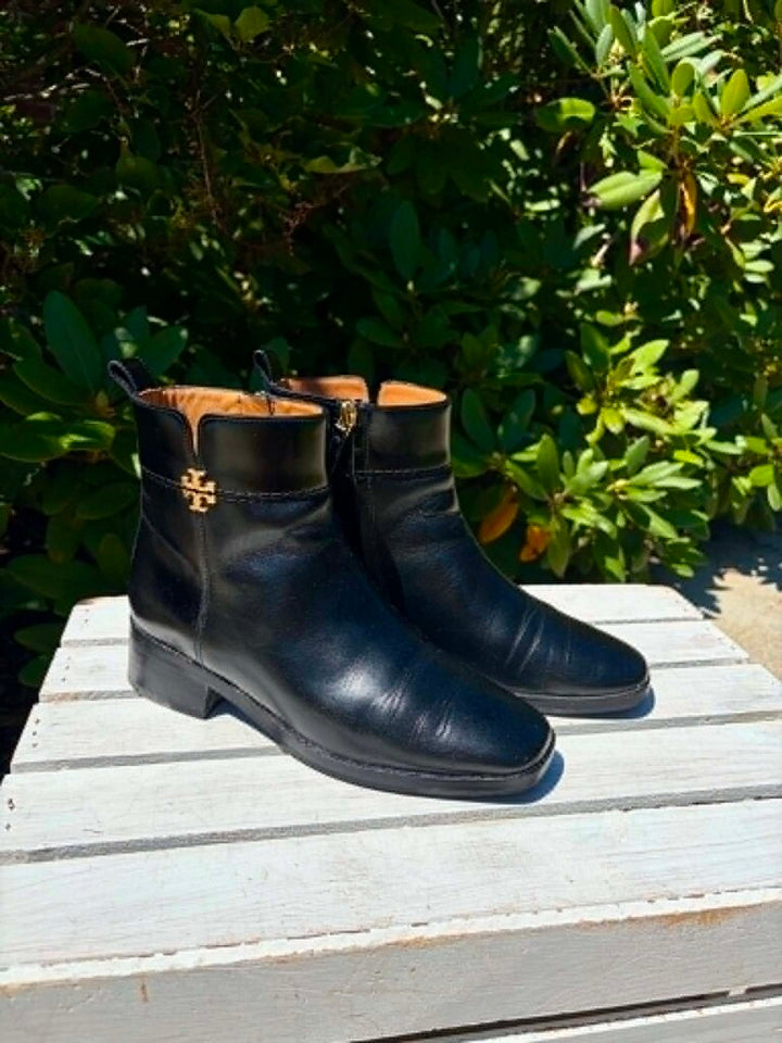 Tory Burch Leather Boots - Size 6.5