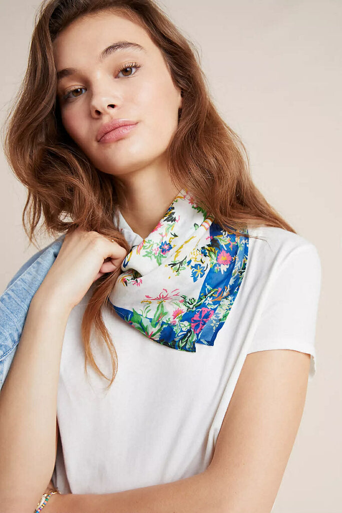 Anthropologie Buttercup Bandana Scarf