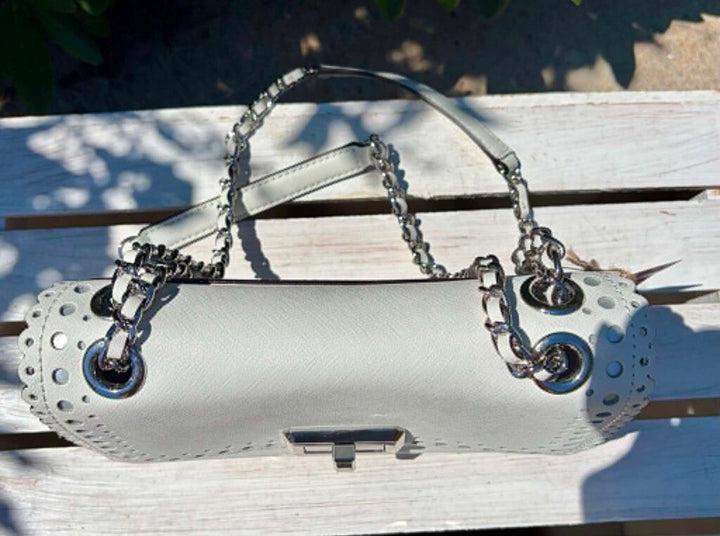 Michael Kors Saffiano Leather Hannah Bag
