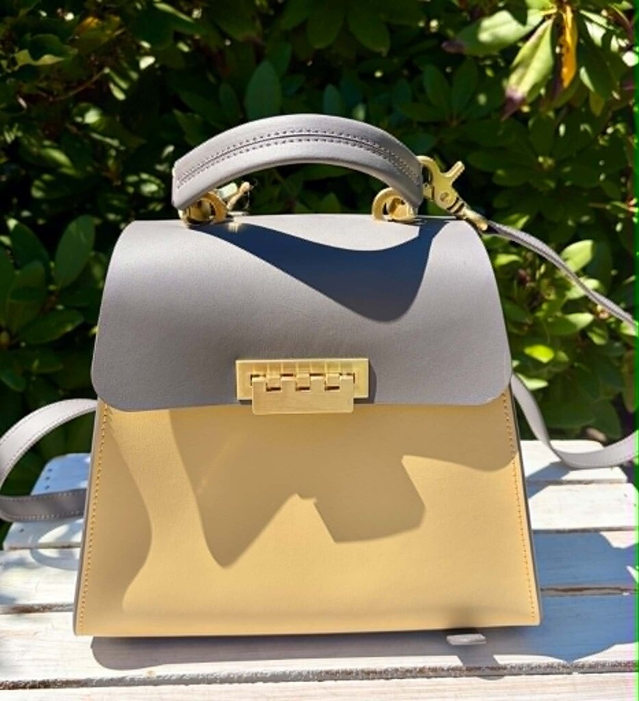 Zac Zac Posen Leather Top Handle Bag