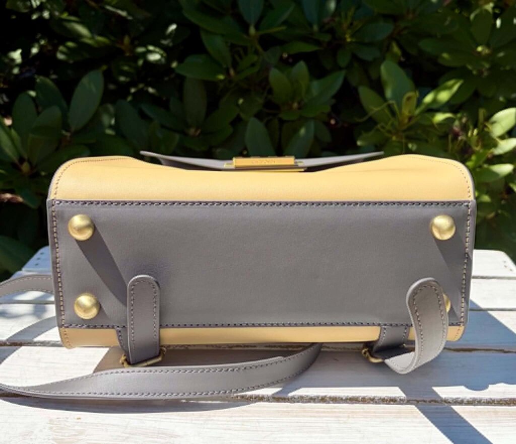 Zac Zac Posen Leather Top Handle Bag