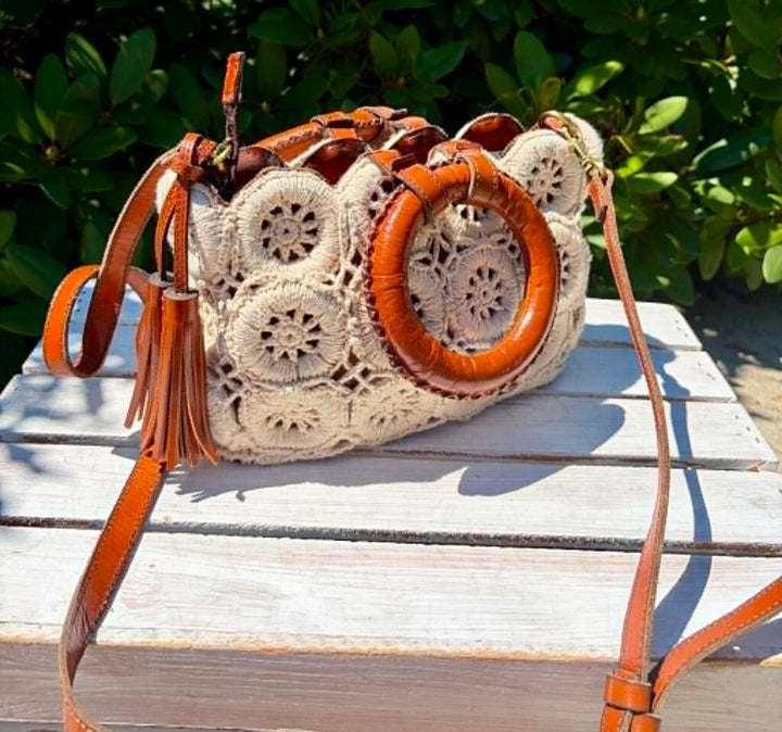 Patricia Nash Crochet Vobbia Small Tote