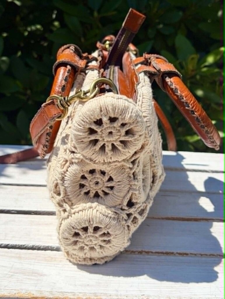Patricia Nash Crochet Vobbia Small Tote