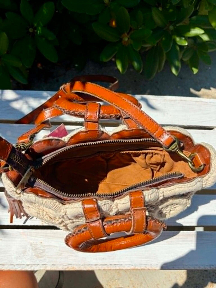 Patricia Nash Crochet Vobbia Small Tote
