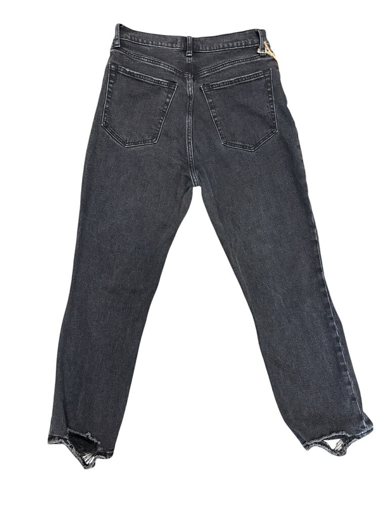 Abercrombie & Fitch Ankle Straight Ultra High Rise Jeans- Size 28