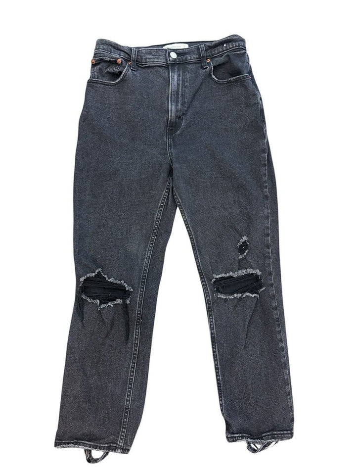 Abercrombie & Fitch Ankle Straight Ultra High Rise Jeans- Size 28