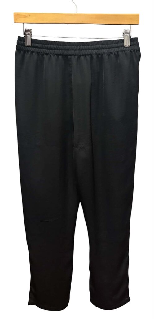 Paige Shani Silk Pants In Black - Size Small