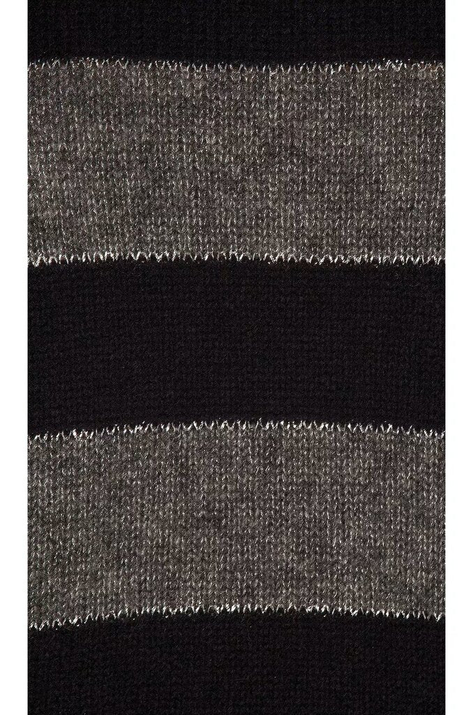 Rails Ellise Sweater in Charcoal Midnight Stripe - Size Small