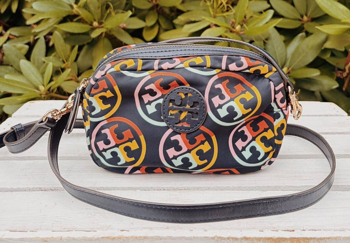 Tory Burch Nylon Printed Camera Bag