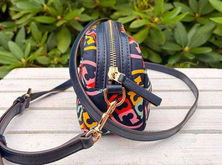 Tory Burch Nylon Printed Camera Bag