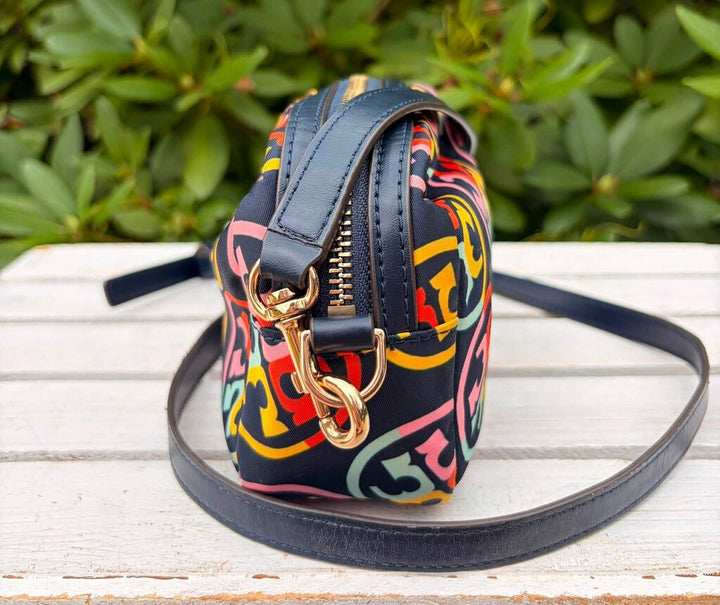 Tory Burch Nylon Printed Camera Bag