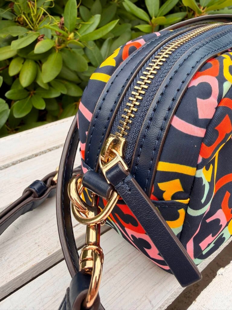Tory Burch Nylon Printed Camera Bag