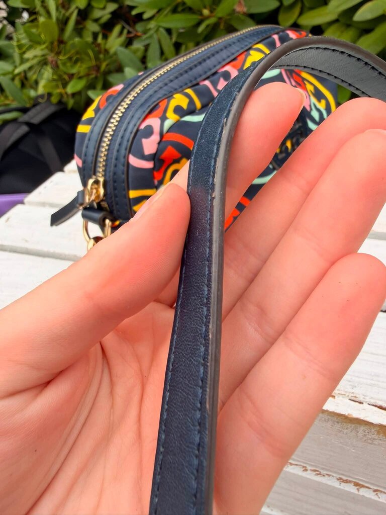 Tory Burch Nylon Printed Camera Bag
