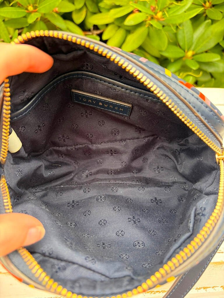 Tory Burch Nylon Printed Camera Bag