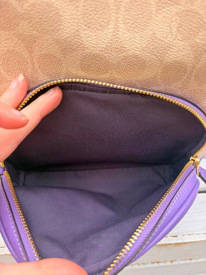 Coach Court Backpack In Signature Canvas