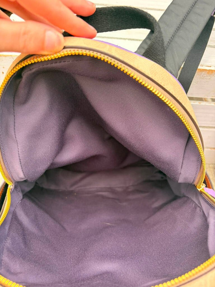 Coach Court Backpack In Signature Canvas