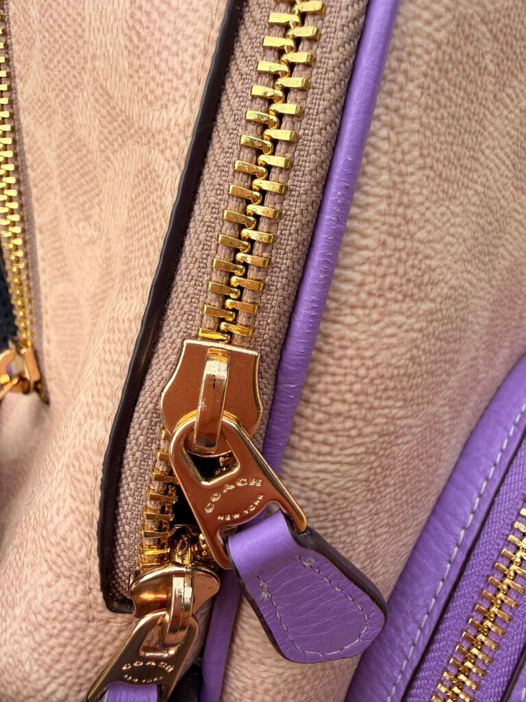 Coach Court Backpack In Signature Canvas