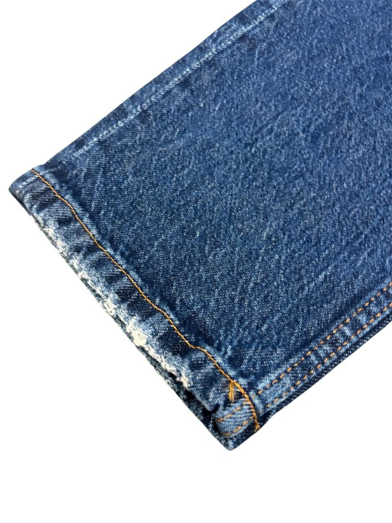 Zara High Rise Straight Leg Jeans- Size 6