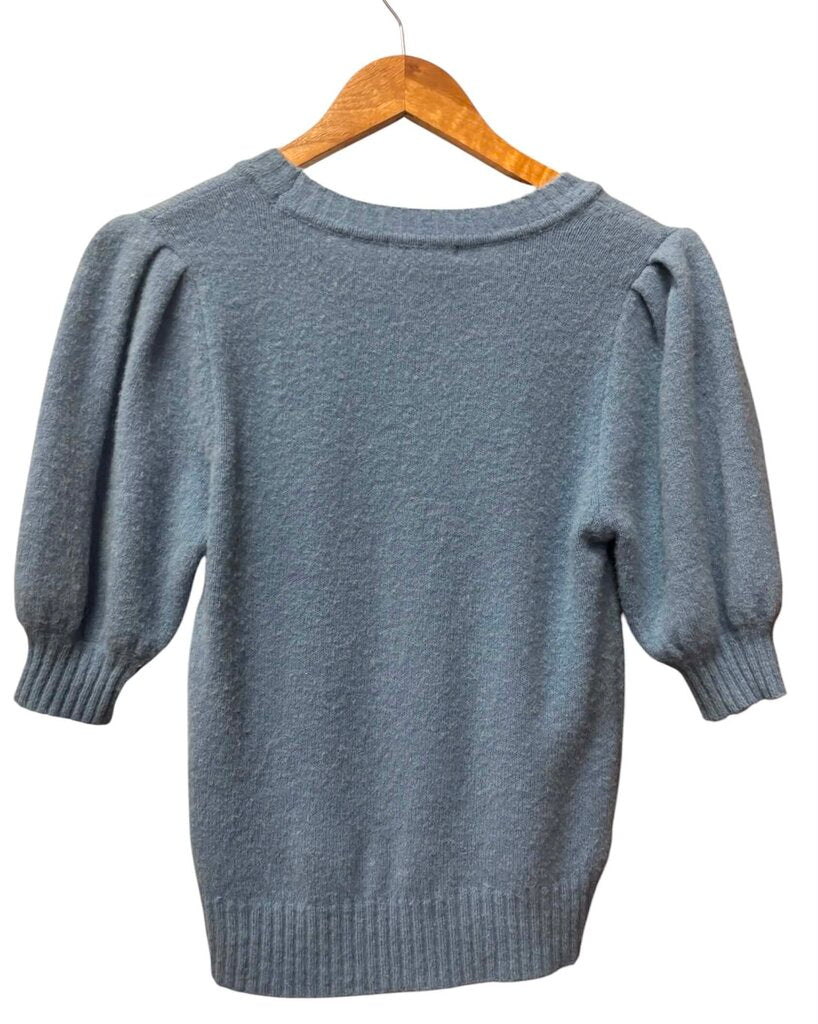Z Supply Sweater Top In Blue - Size XS