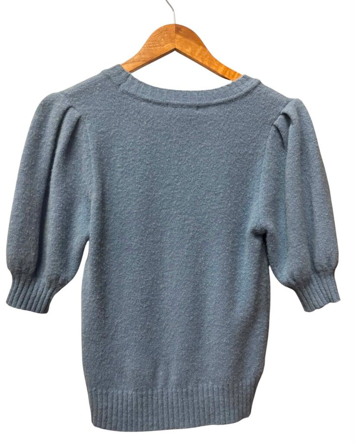 Z Supply Sweater Top In Blue - Size XS