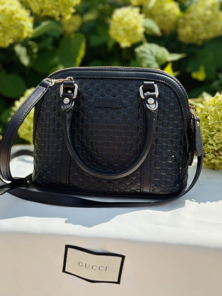 Gucci Microguccissima Top Handle Bag