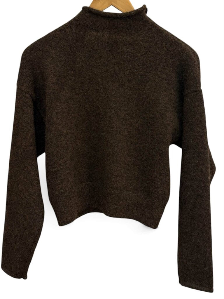 Line & Dot Lila Mockneck Sweater - Size XS