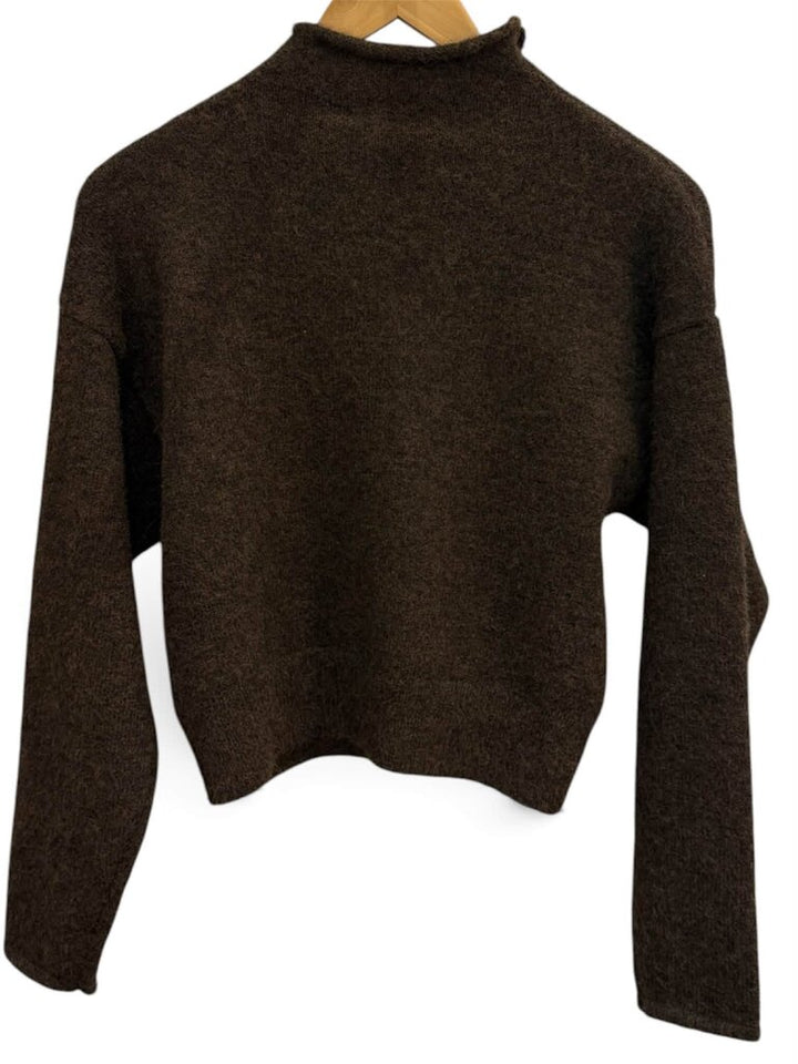 Line & Dot Lila Mockneck Sweater - Size XS