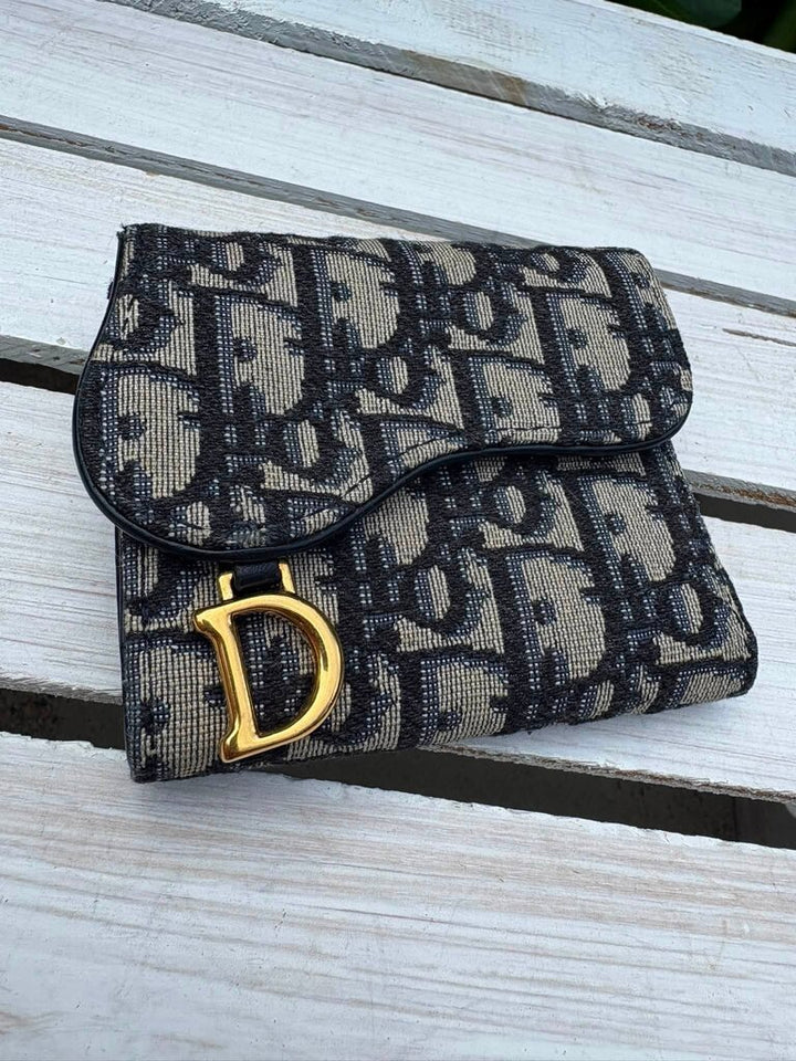 Dior Saddle Lotus Wallet